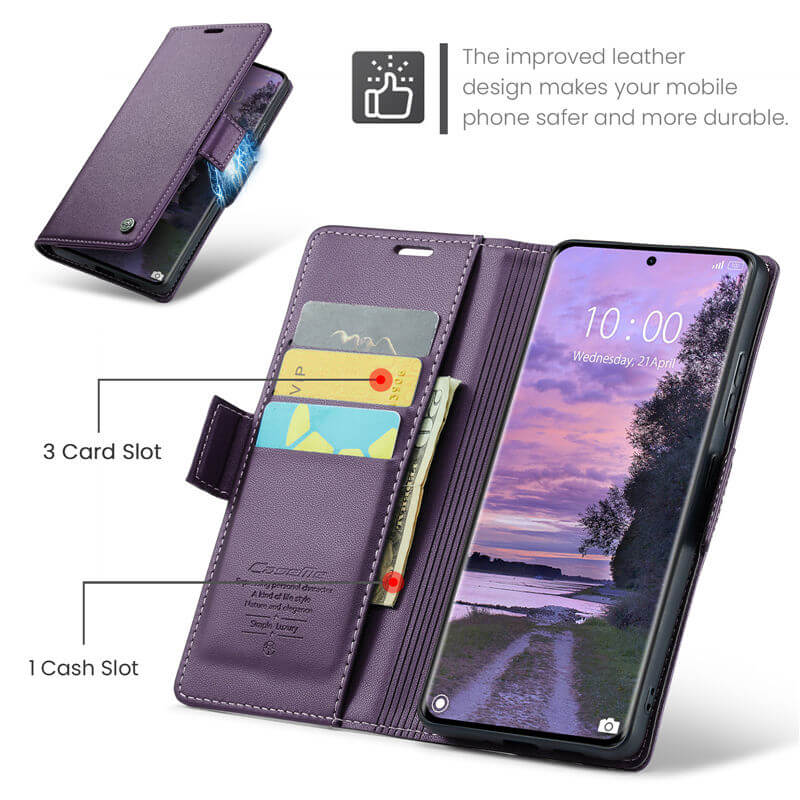 CaseMe Xiaomi Redmi Note 14 Pro 4G Wallet Case