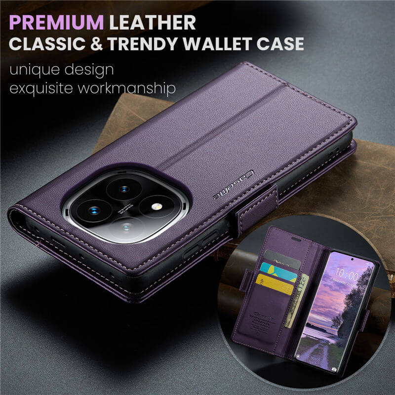 CaseMe Xiaomi Redmi Note 14 Pro 4G Wallet Case