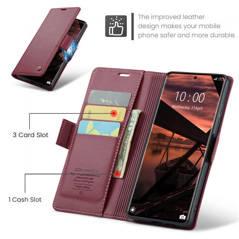 CaseMe Xiaomi Redmi Note 14 Pro 4G Wallet Case