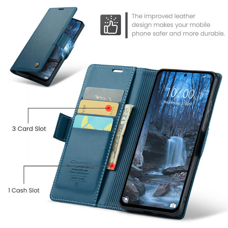 CaseMe Xiaomi Redmi Note 14 Wallet Case