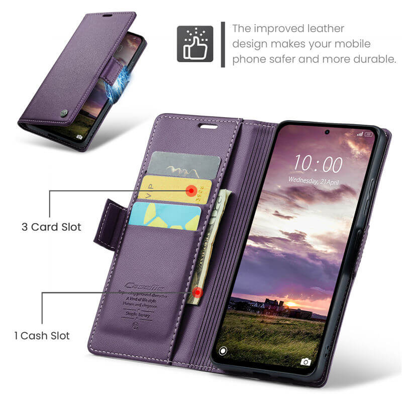 CaseMe Xiaomi Redmi Note 14 Wallet Case