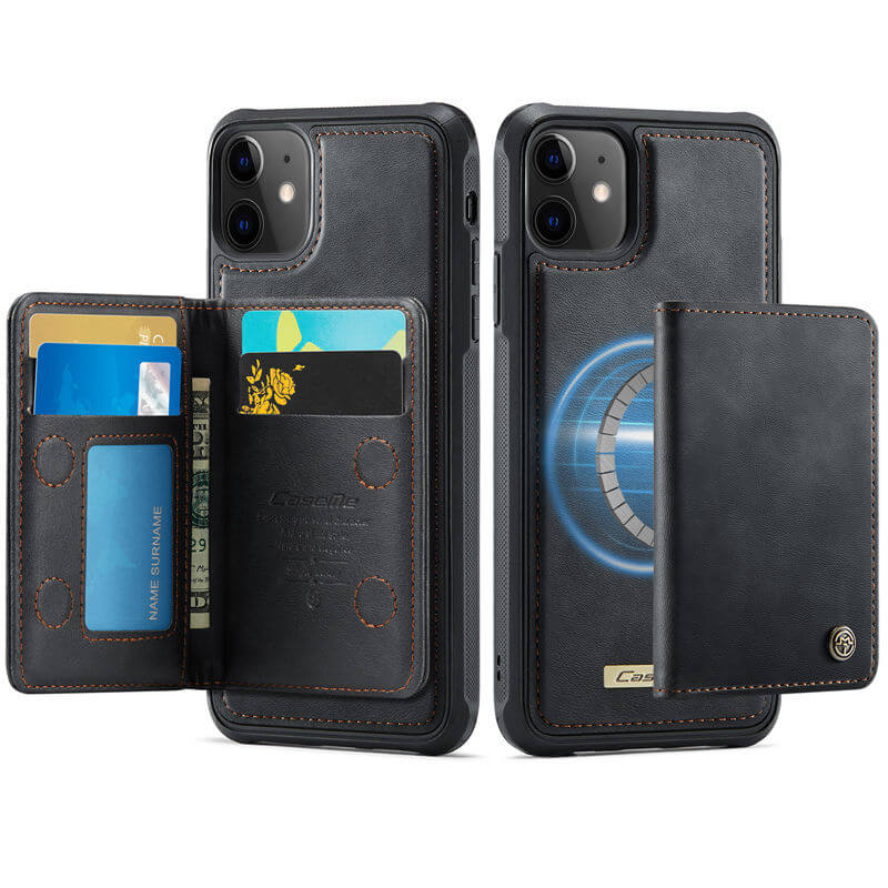 CaseMe iPhone 11 2-in-1 Detachable Magnetic Wallet Case