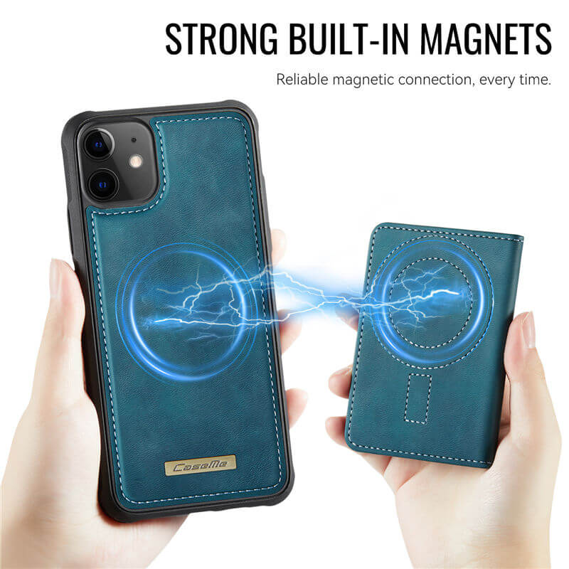 CaseMe iPhone 11 2-in-1 Detachable Magnetic Wallet Case