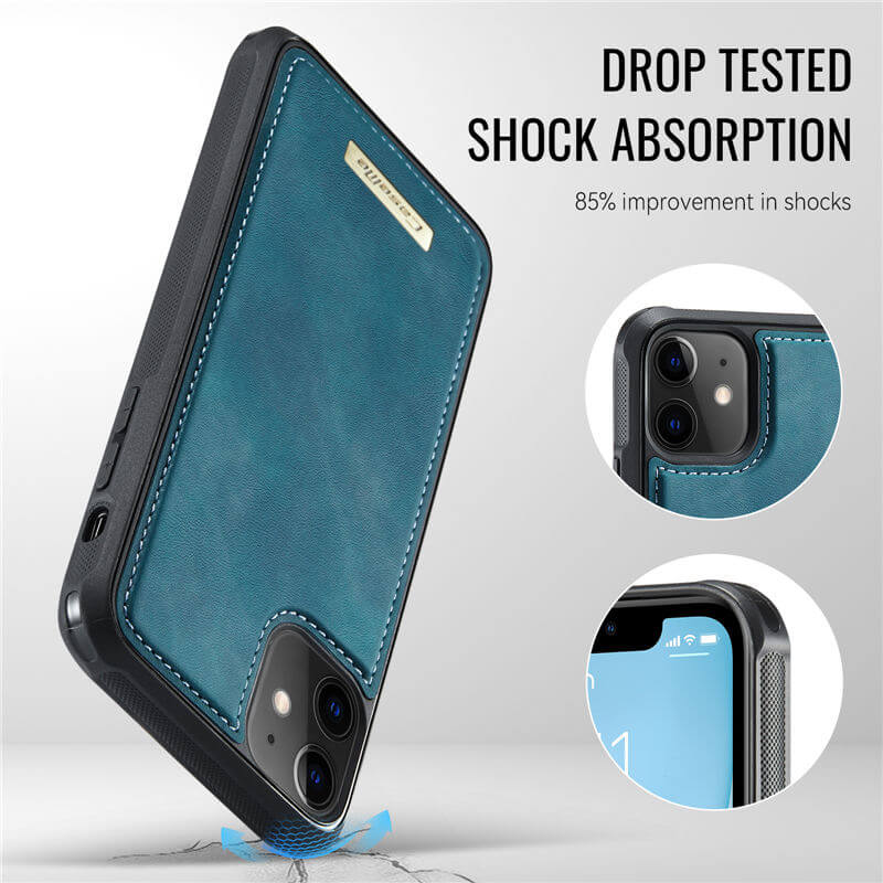 CaseMe iPhone 11 2-in-1 Detachable Magnetic Wallet Case