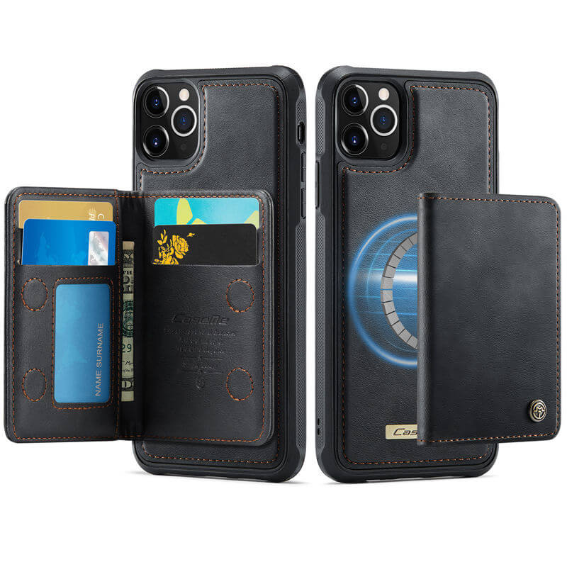 CaseMe iPhone 11 Pro Max 2-in-1 Detachable Magnetic Wallet Case