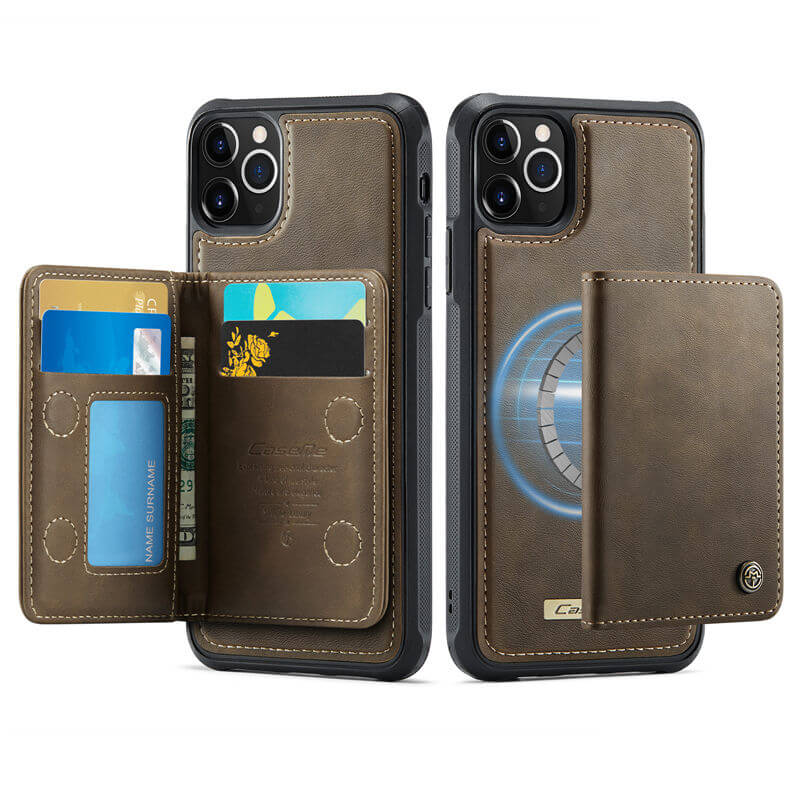 CaseMe iPhone 11 Pro Max 2-in-1 Detachable Magnetic Wallet Case