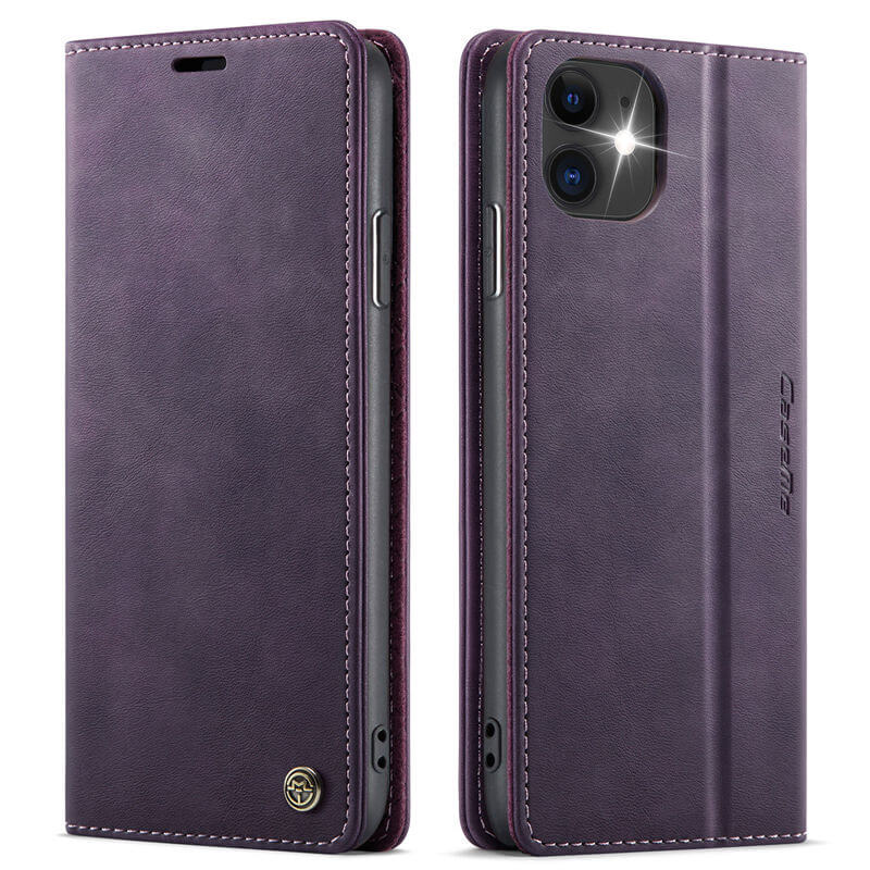 CaseMe iPhone 11 Magnetic Wallet Case with RFID Blocking