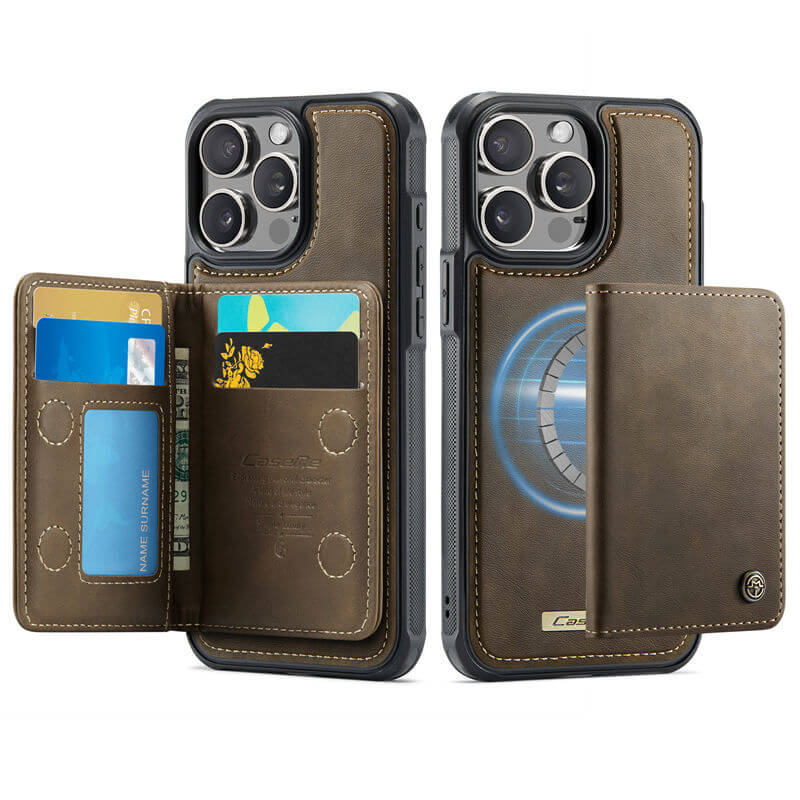 CaseMe iPhone 13 Pro 2-in-1 Detachable Magnetic Wallet Case