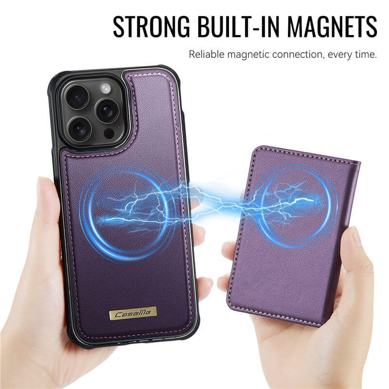 CaseMe iPhone 13 Pro 2-in-1 Detachable Magnetic Wallet Case