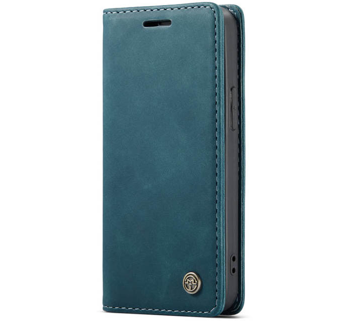 CaseMe iPhone 12 Wallet Kickstand Magnetic Flip Leather Case