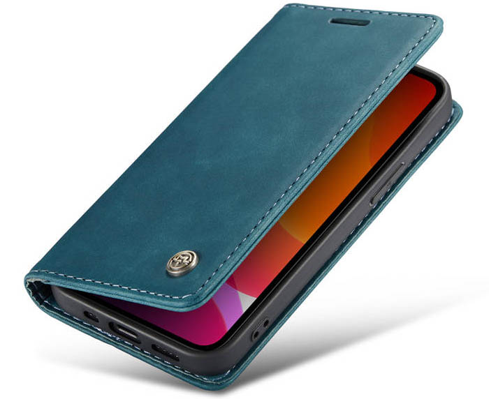 CaseMe iPhone 12 Mini Wallet Kickstand Magnetic Flip Leather Case