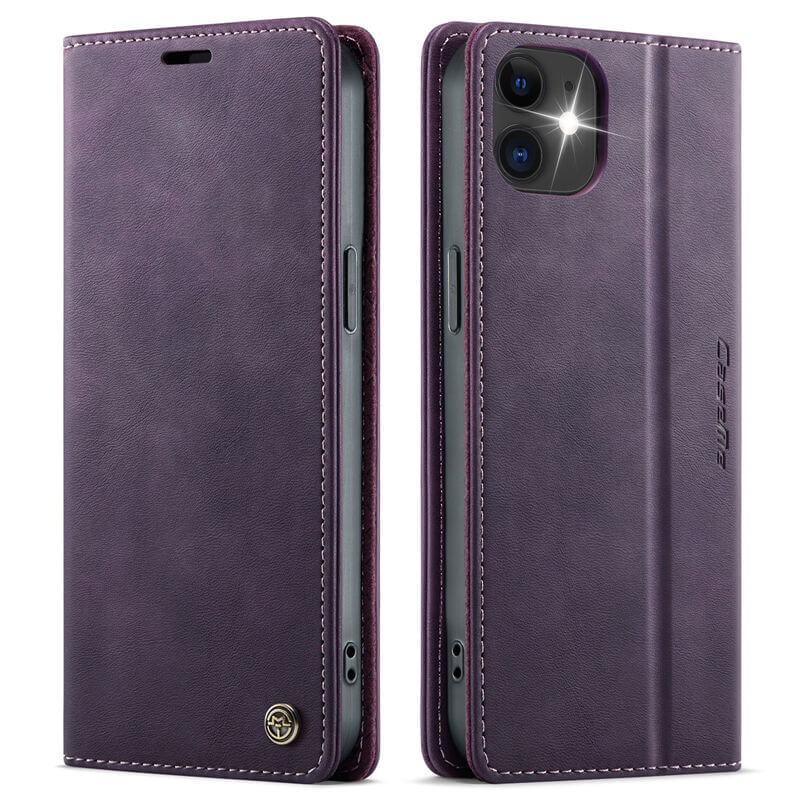 CaseMe iPhone 12 Mini Magnetic Wallet Case with RFID Blocking