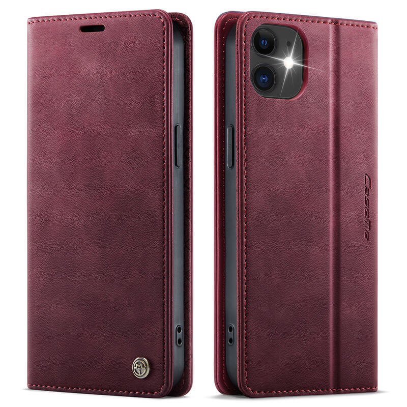 CaseMe iPhone 12 Mini Magnetic Wallet Case with RFID Blocking