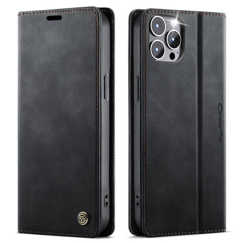 CaseMe iPhone 12 Pro Max Magnetic Wallet Case with RFID Blocking