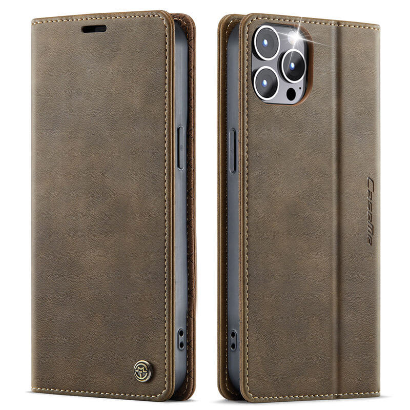 CaseMe iPhone 12/12 Pro Magnetic Wallet Case with RFID Blocking