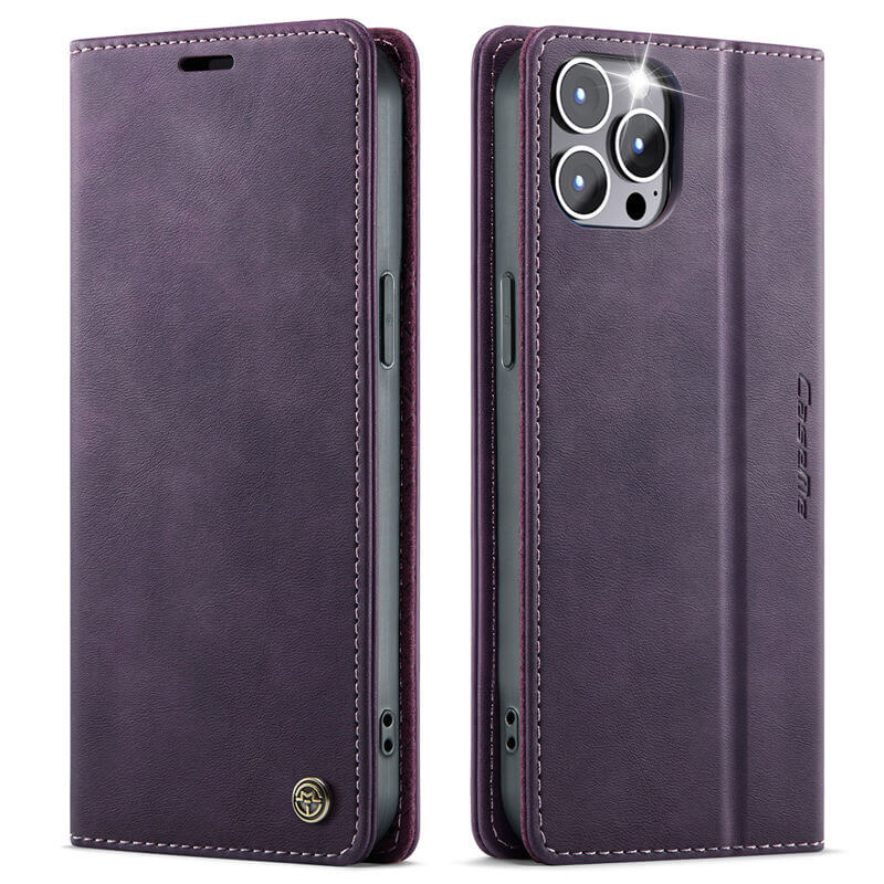 CaseMe iPhone 12/12 Pro Magnetic Wallet Case with RFID Blocking