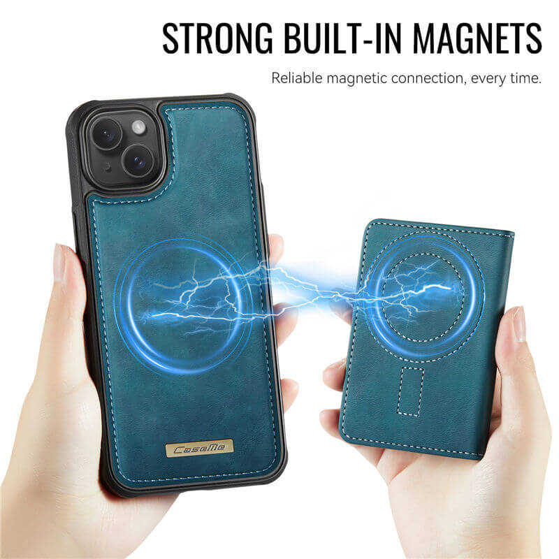 CaseMe iPhone 13 2-in-1 Detachable Magnetic Wallet Case