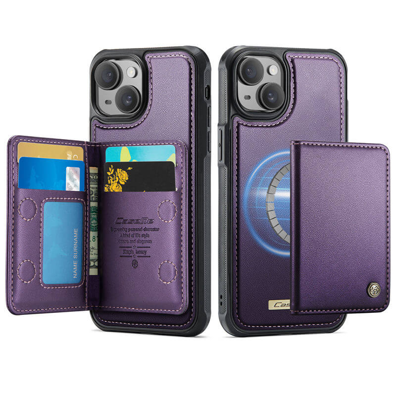 CaseMe iPhone 13 2-in-1 Detachable Magnetic Wallet Case