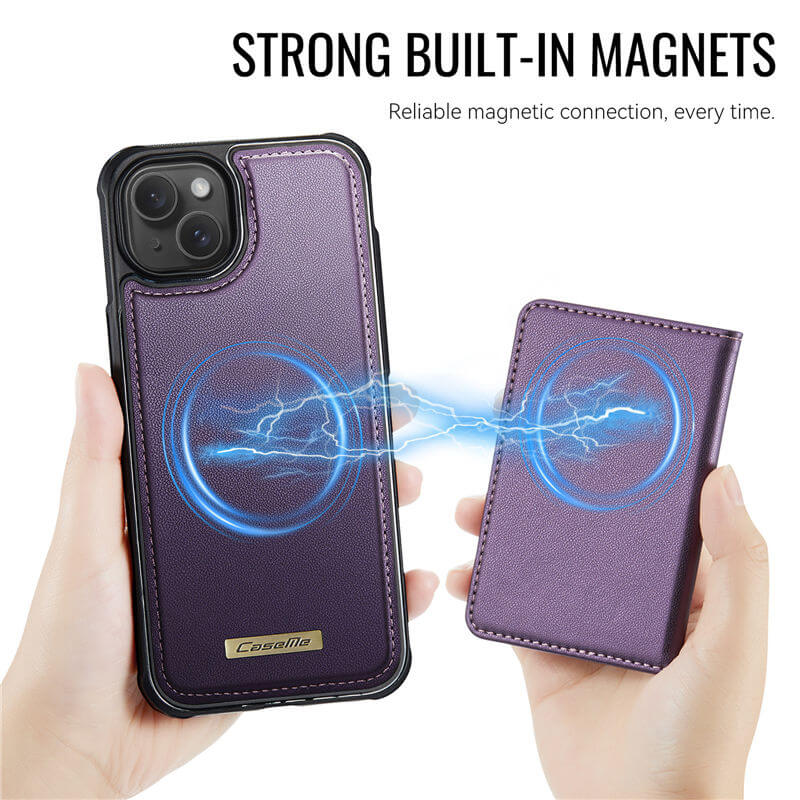 CaseMe iPhone 13 2-in-1 Detachable Magnetic Wallet Case