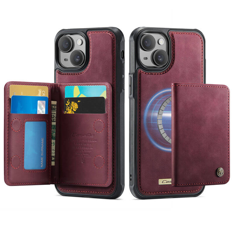 CaseMe iPhone 13 2-in-1 Detachable Magnetic Wallet Case