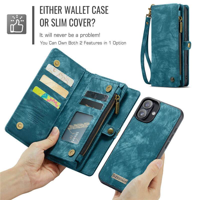 CaseMe iPhone 16 Wallet Case