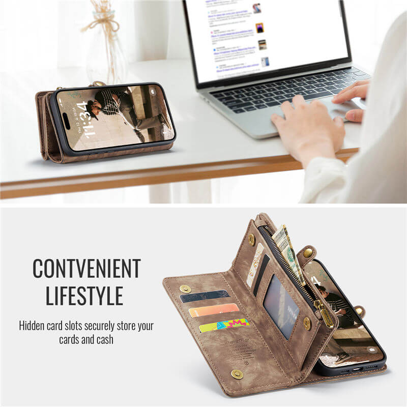 CaseMe iPhone 16 Wallet Case