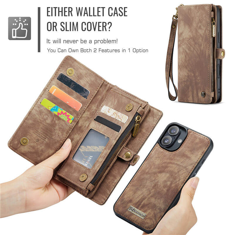 CaseMe iPhone 16 Plus Wallet Case