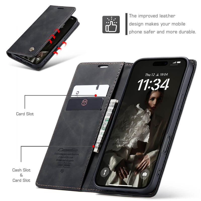 CaseMe iPhone 16 Wallet Case