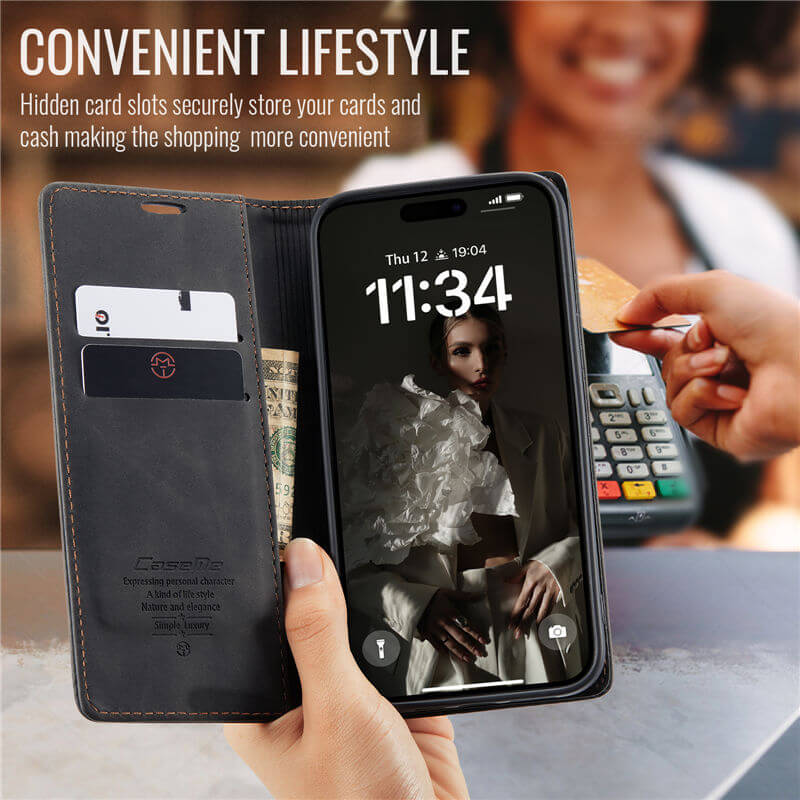 CaseMe iPhone 16 Plus Wallet Case