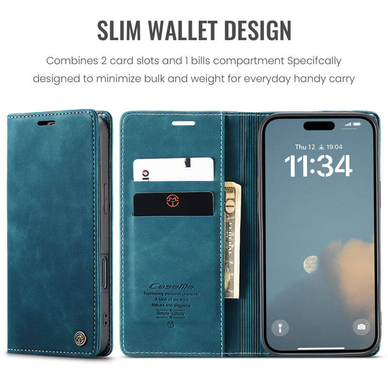 CaseMe iPhone 16 Plus Wallet Case