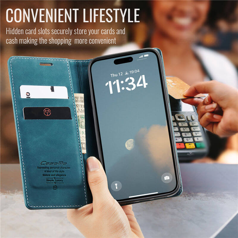 CaseMe iPhone 16 Plus Wallet Case