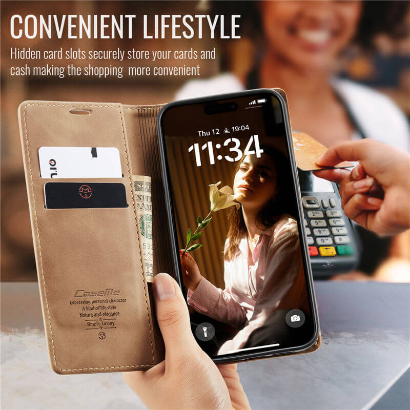 CaseMe iPhone 16 Plus Wallet Case