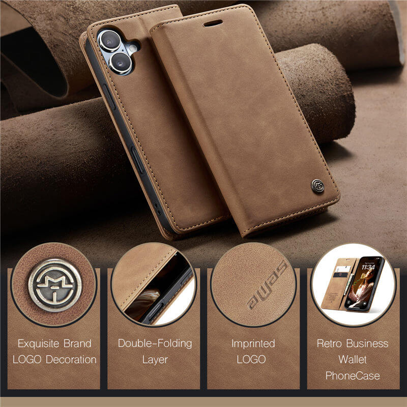 CaseMe iPhone 16 Wallet Case