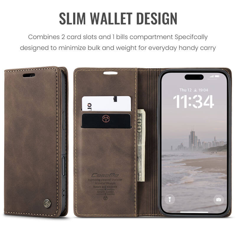 CaseMe iPhone 16 Plus Wallet Case