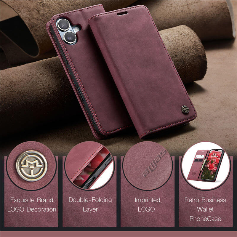 CaseMe iPhone 16 Wallet Case