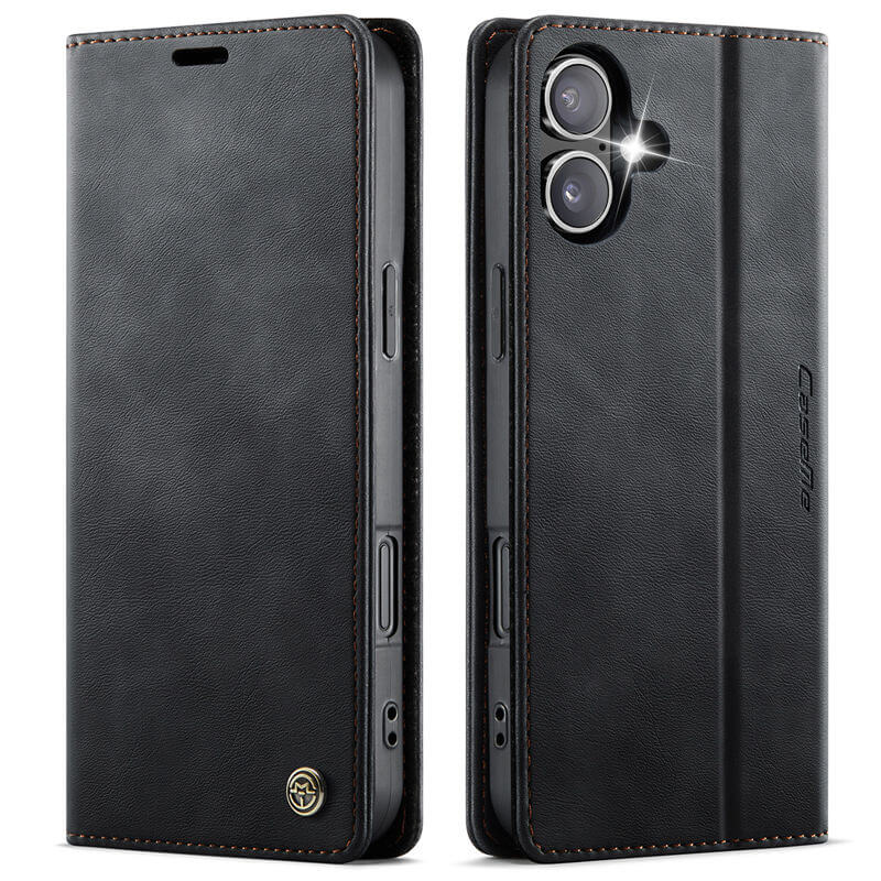 CaseMe iPhone 16 Magnetic Wallet Case with RFID Blocking
