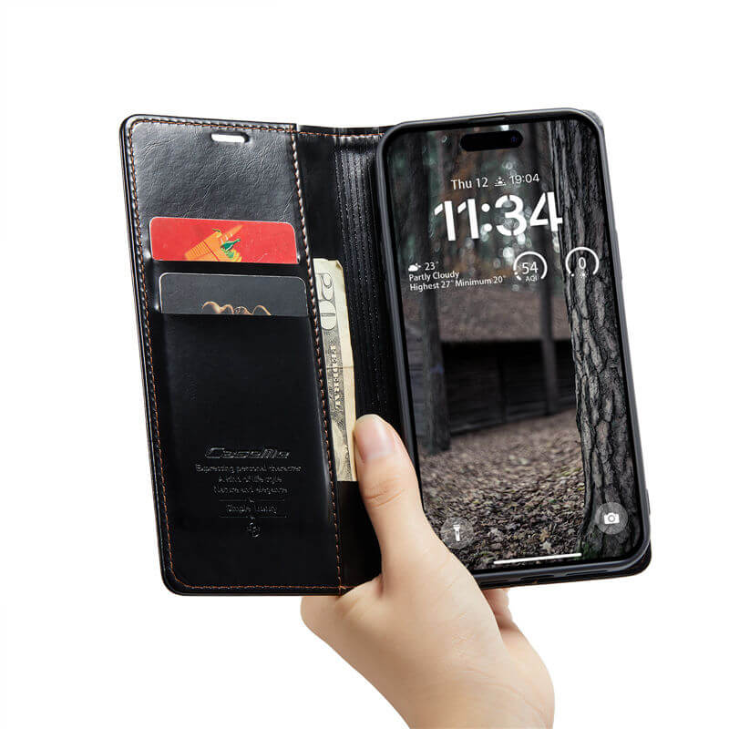 CaseMe iPhone 16 Wallet Magnetic Case