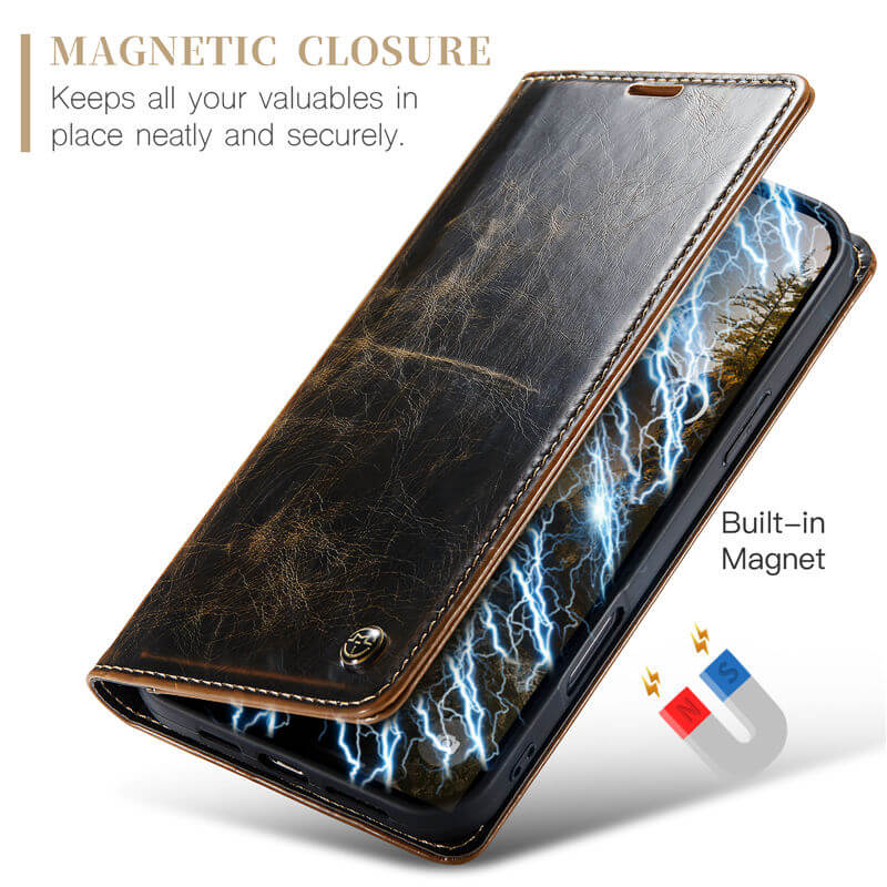 CaseMe iPhone 16 Wallet Magnetic Case