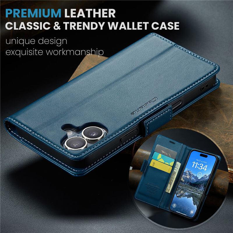 CaseMe iPhone 16 Plus Wallet Case