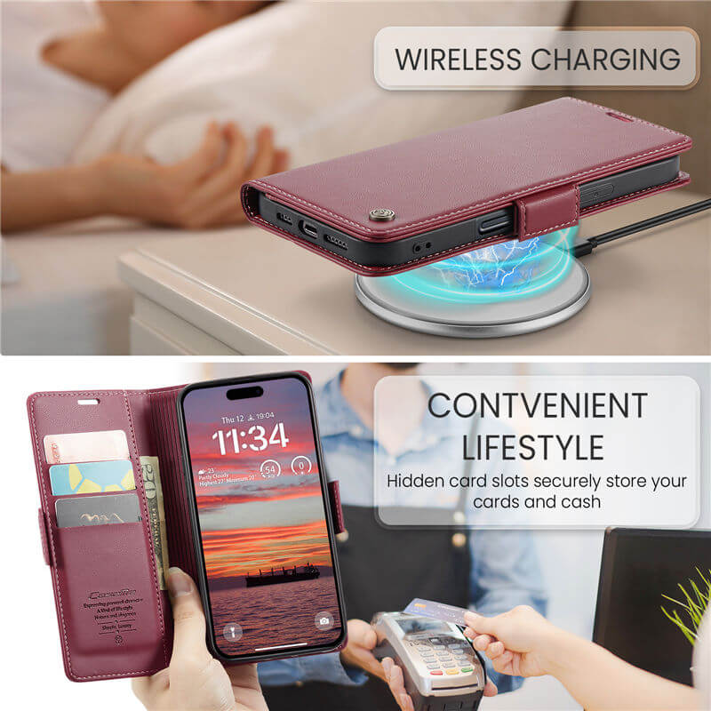 CaseMe iPhone 16 Wallet Case