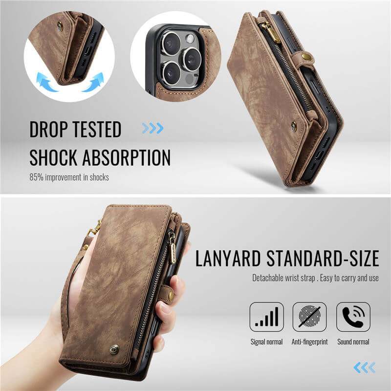 CaseMe iPhone 16 Pro Max Wallet Case