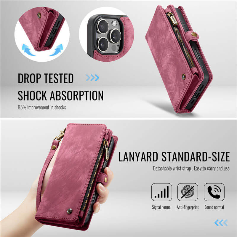 CaseMe iPhone 16 Pro Wallet Case