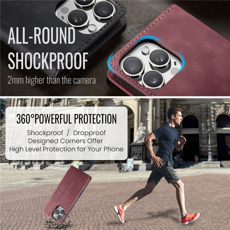 CaseMe iPhone 16 Pro Max Wallet Case