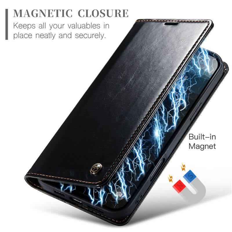 CaseMe iPhone 16 Pro Max Wallet Magnetic Case