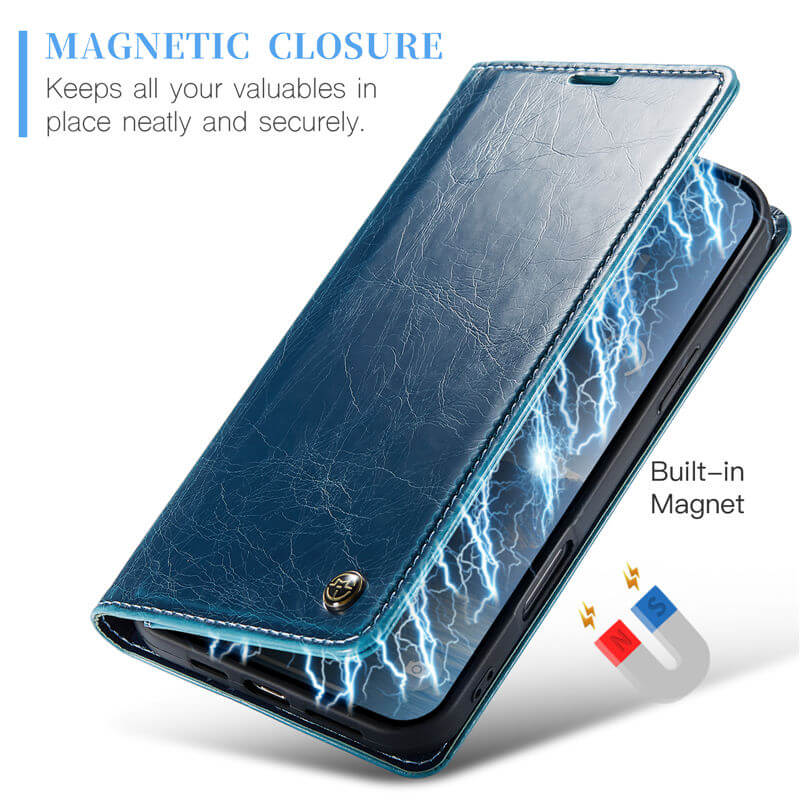 CaseMe iPhone 16 Pro Max Wallet Magnetic Case