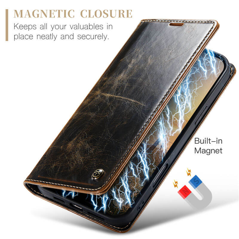 CaseMe iPhone 16 Pro Wallet Magnetic Case