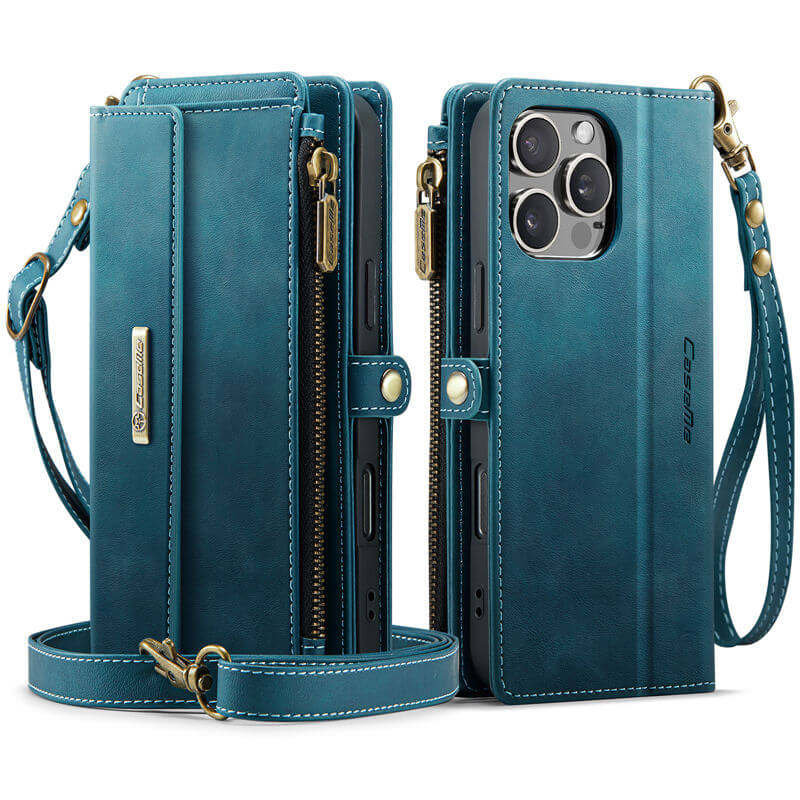 CaseMe iPhone 16 Pro Max Crossbody Wallet Case