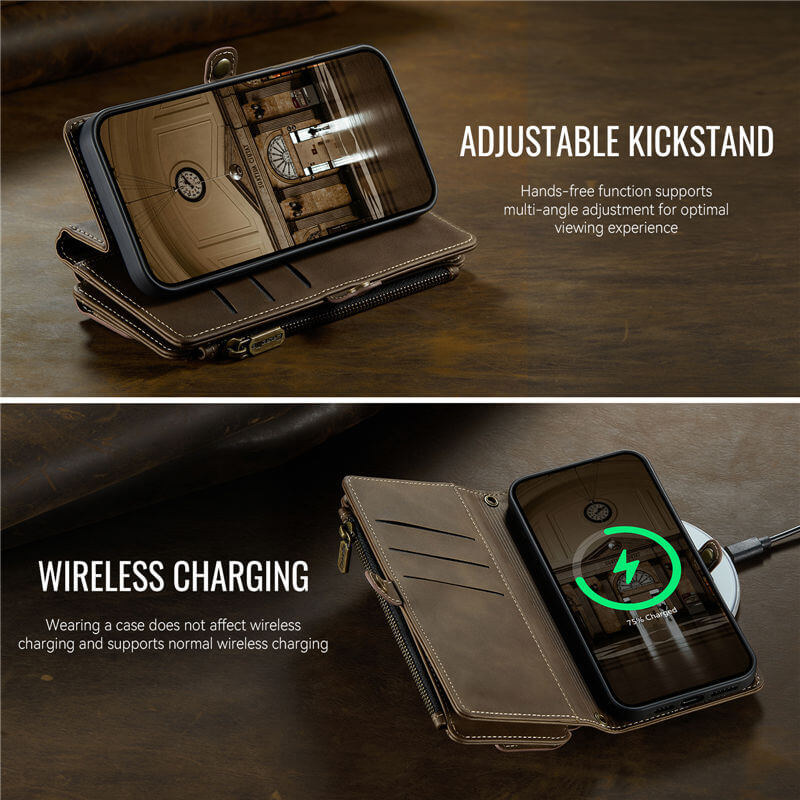 CaseMe iPhone 16 Pro Max Crossbody Wallet Case