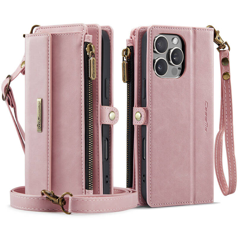 CaseMe iPhone 16 Pro Max Crossbody Wallet Case