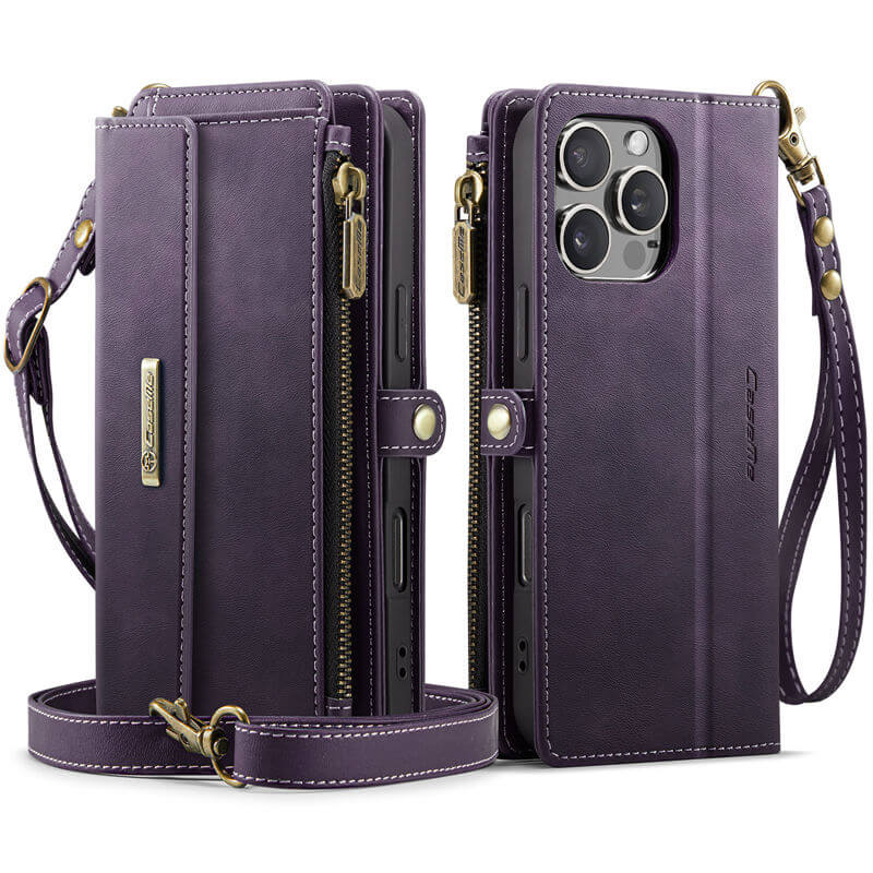 CaseMe iPhone 16 Pro Max Crossbody Wallet Case